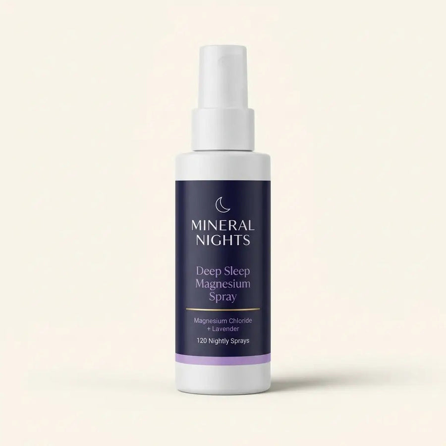 Mineral Nights Deep Sleep Magnesium Spray bottle