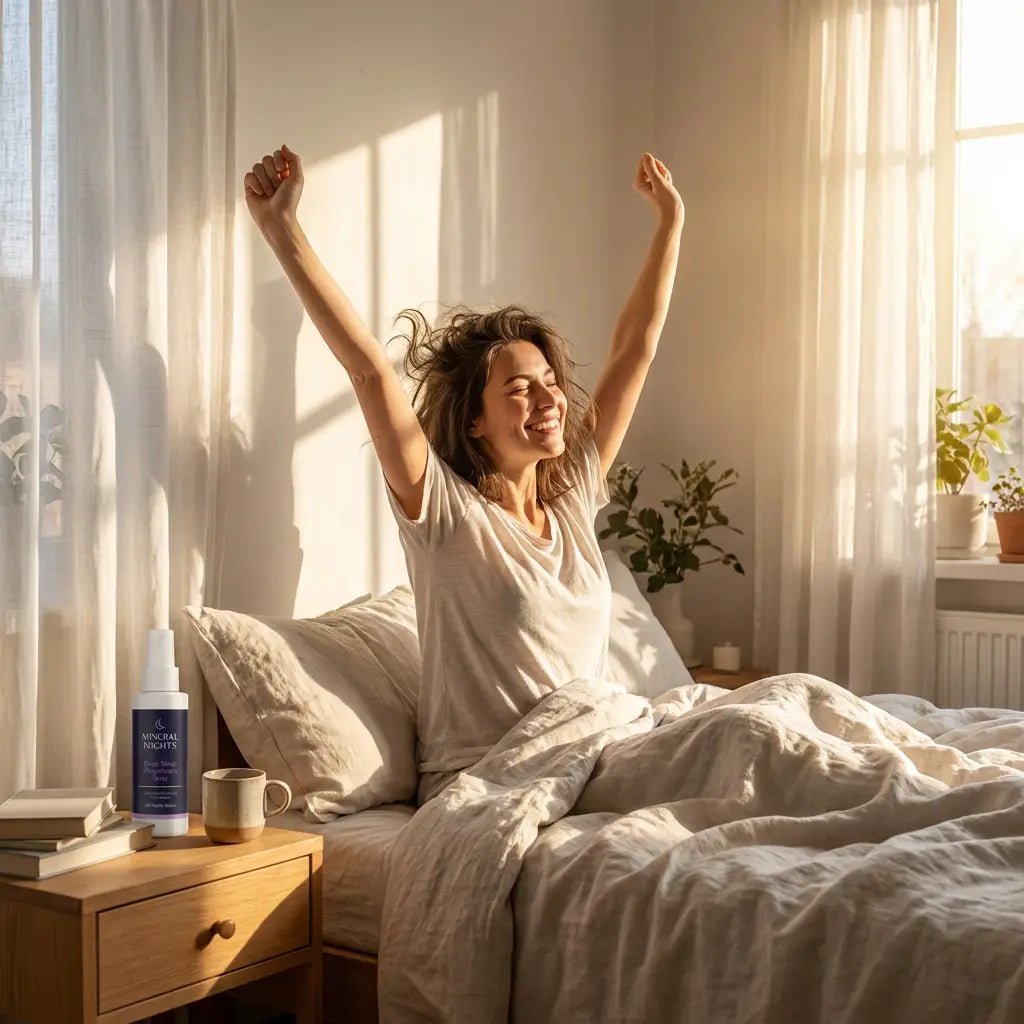 Waking up rested in morning light