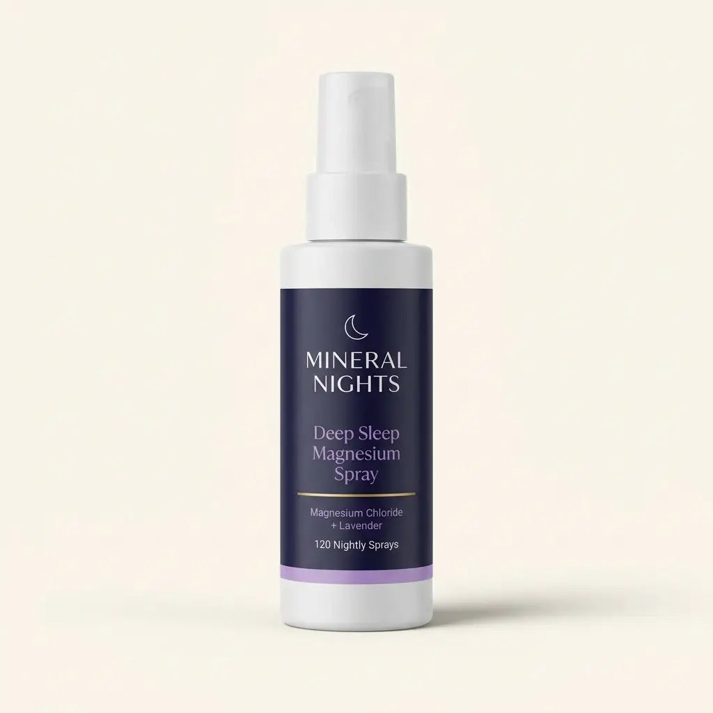 Mineral Nights Deep Sleep Magnesium Spray bottle