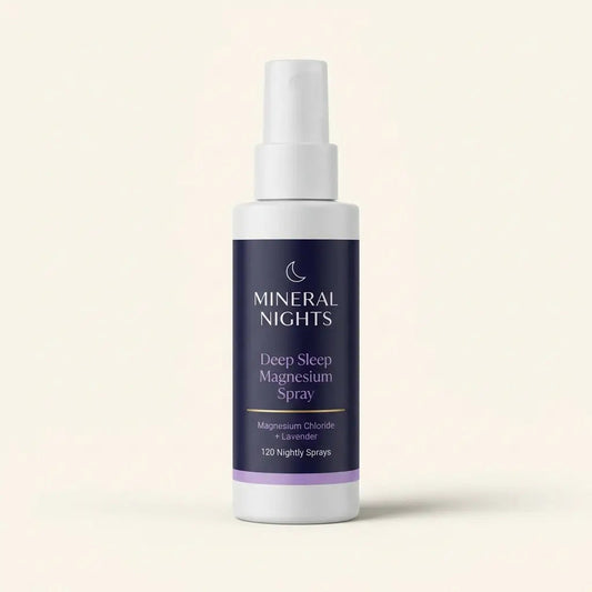 Mineral Nights Deep Sleep Magnesium Spray bottle